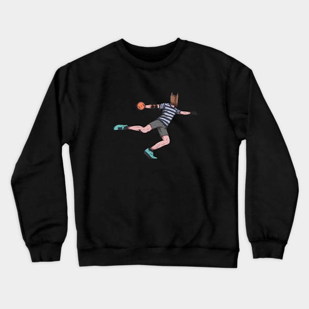 Throw Crewneck Sweatshirt by drawanddie